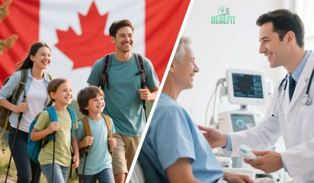Diverse healthcare in Canada vs USA