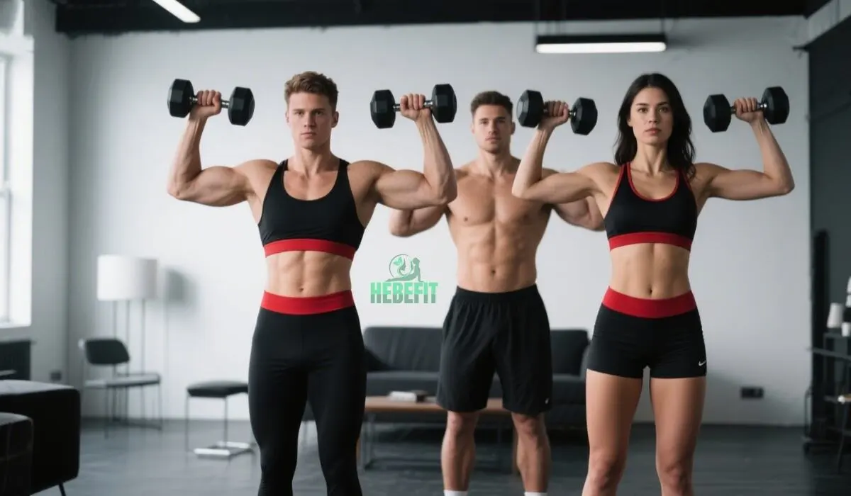 Forearm workout with weights at home