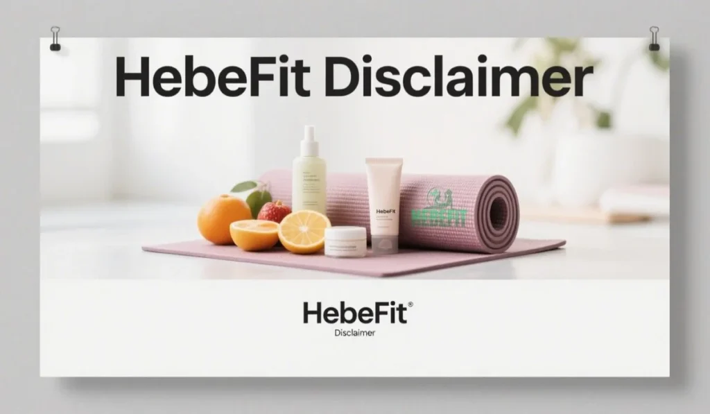HebeFit health and safety notice
