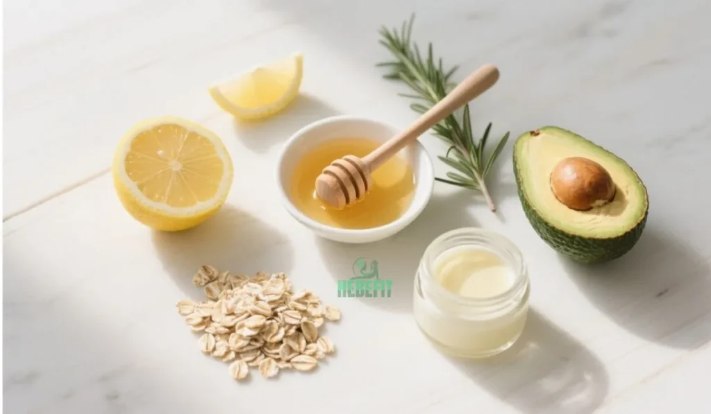 Home skin care with natural ingredients