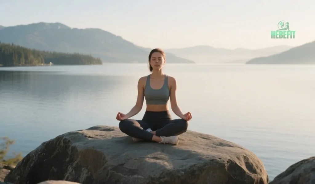 Post-workout calm near Lake Pend Oreille, Sandpoint