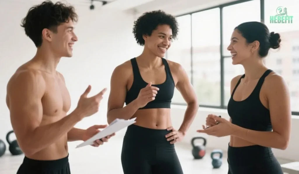 USA fitness influencers creating wellness content