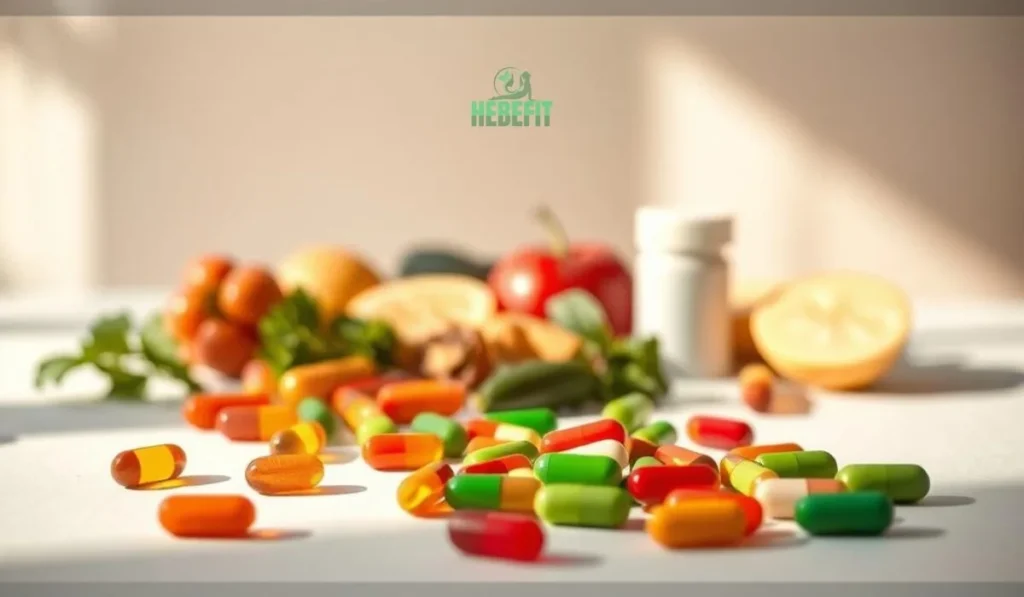Essential vitamins for women’s daily health.