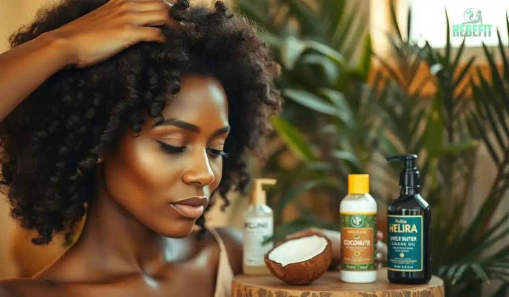 Natural hair care for Black hair