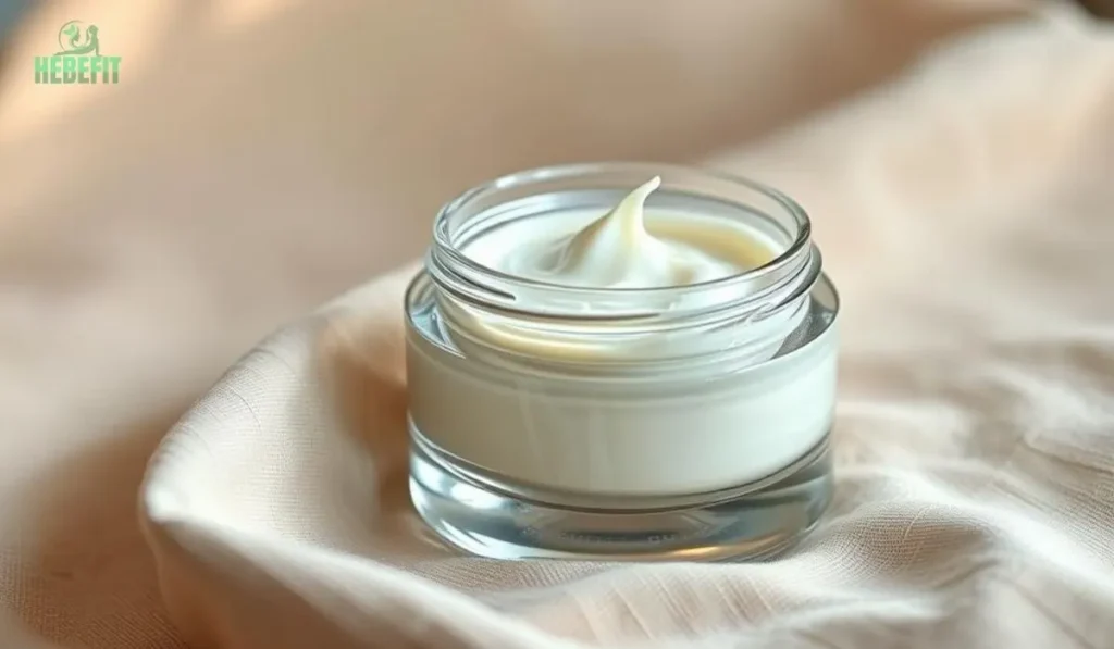 Organic cream for dry skin