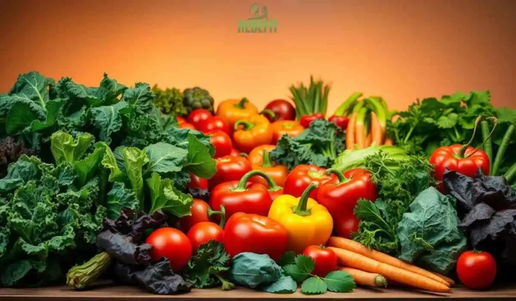Heart-healthy vegetables like spinach and broccoli